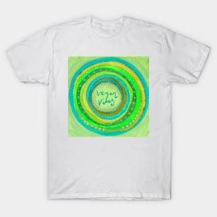 Vegan Vibes Mandala T-Shirt